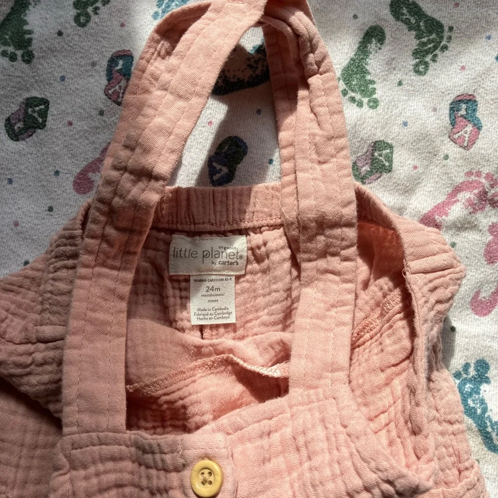 Pink Overalls - Picture 3 of 5